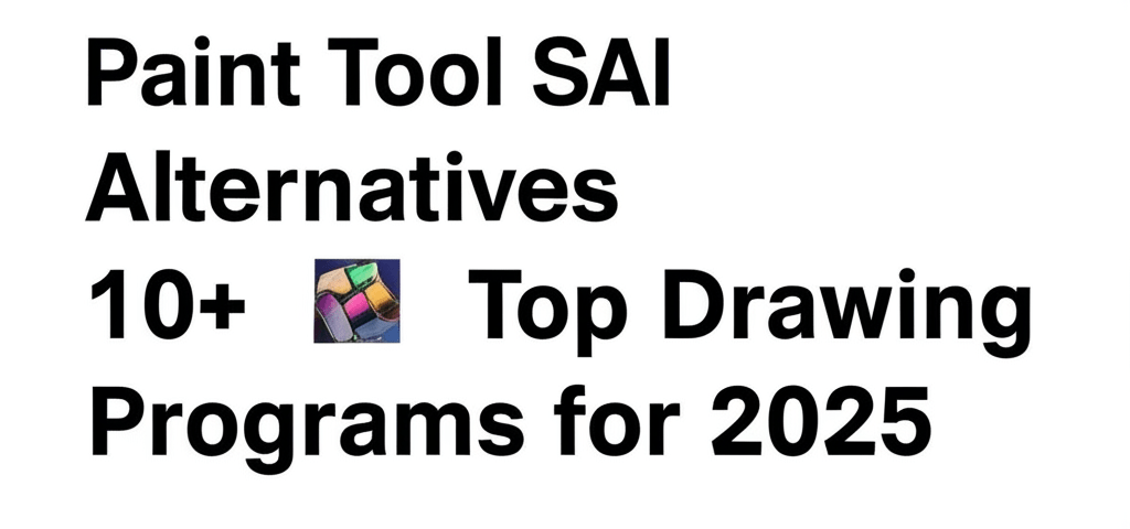 Paint Tool SAI Alternatives: 10+ Top Drawing Programs for 2025
