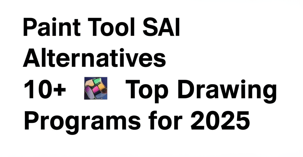 Paint Tool SAI Alternatives: 10+ Top Drawing Programs for 2025