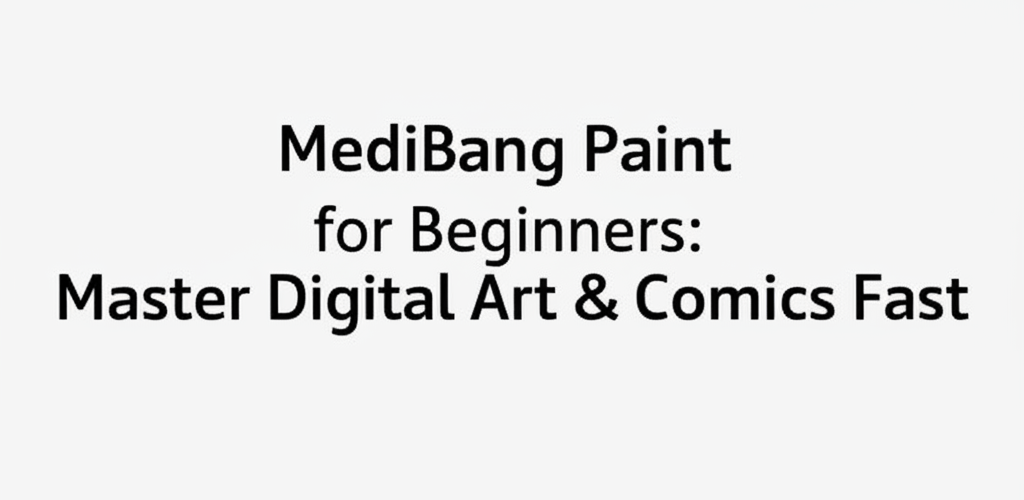MediBang Paint for Beginners: Master Digital Art & Comics Fast