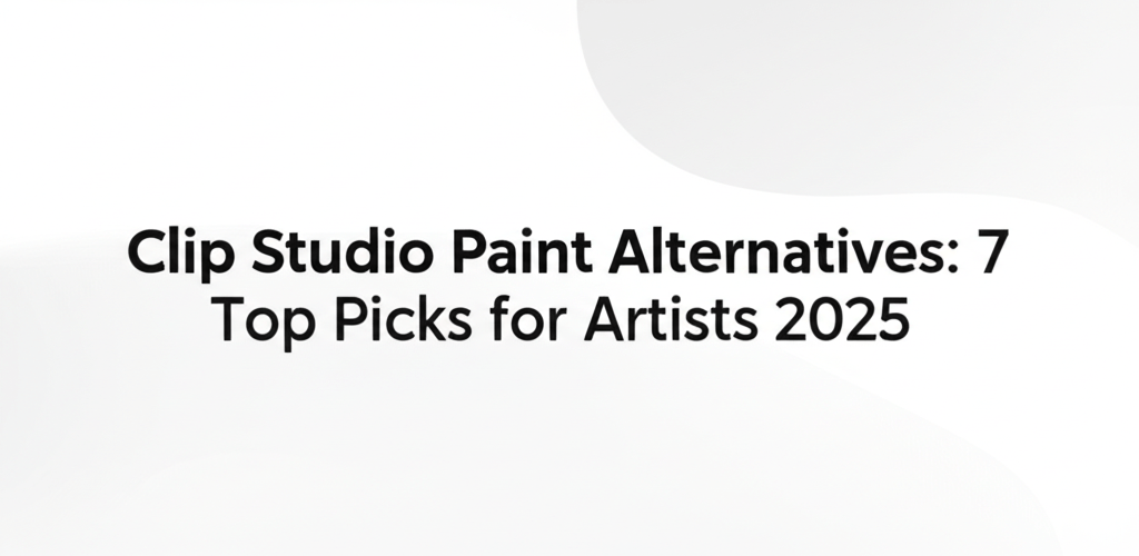 Clip Studio Paint Alternatives: 7 Top Picks for Artists 2025