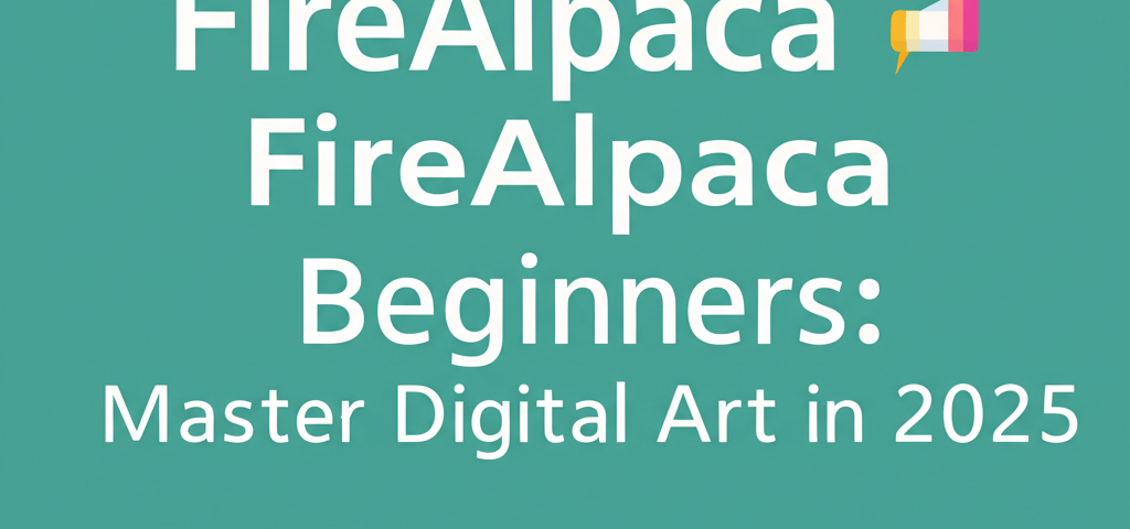 FireAlpaca for Beginners: Master Digital Art in 2025