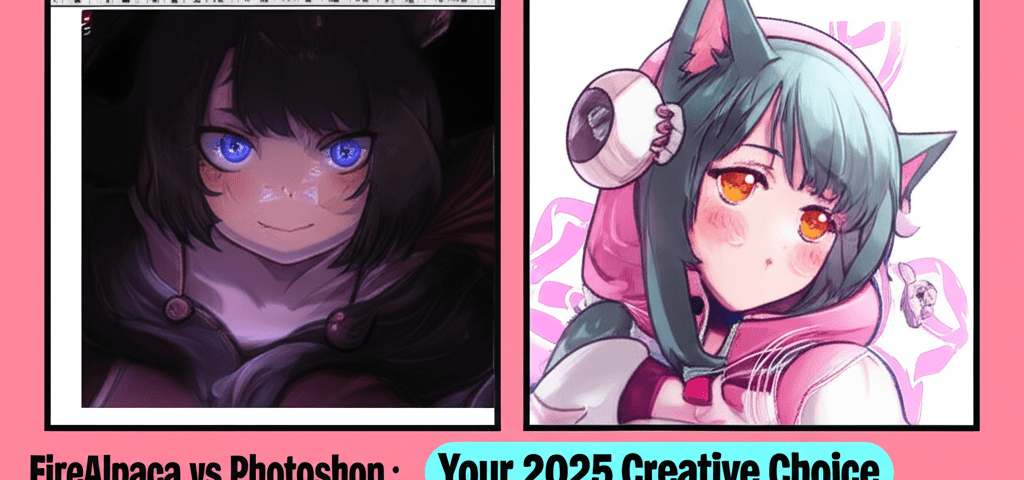 FireAlpaca vs Photoshop: Your 2025 Creative Choice