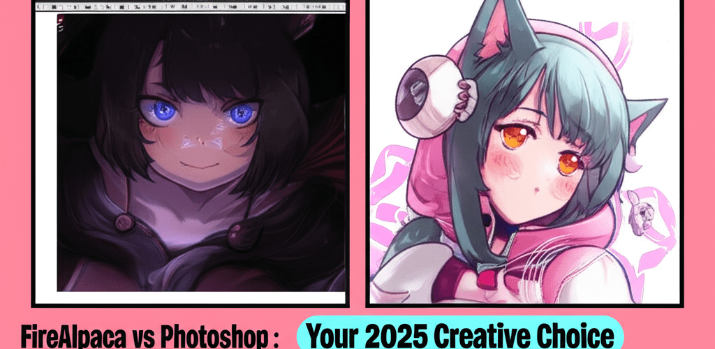 FireAlpaca vs Photoshop: Your 2025 Creative Choice