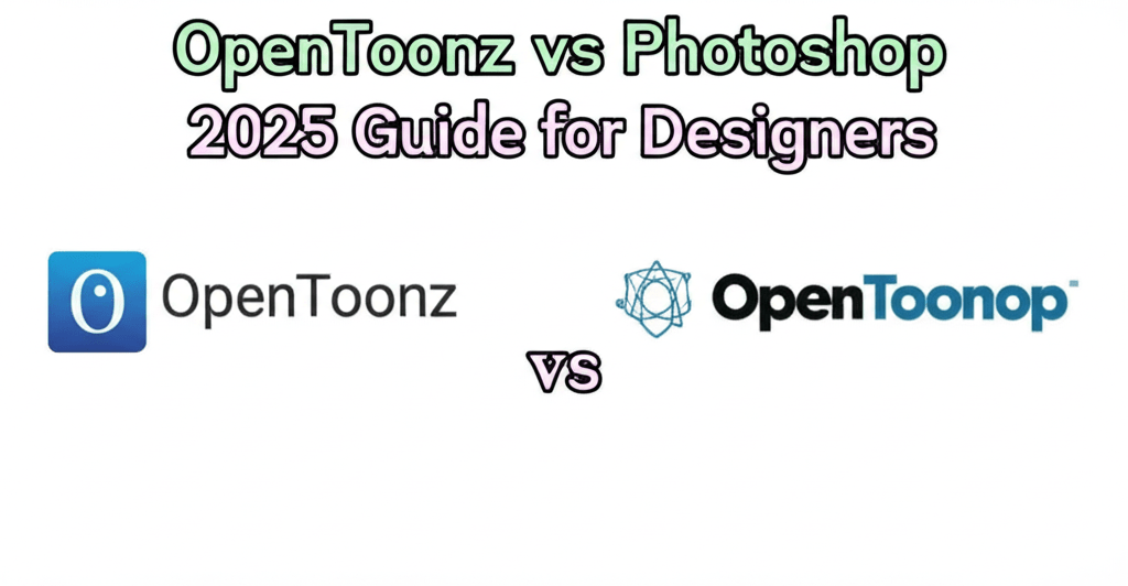 OpenToonz vs Photoshop: 2025 Guide for Designers