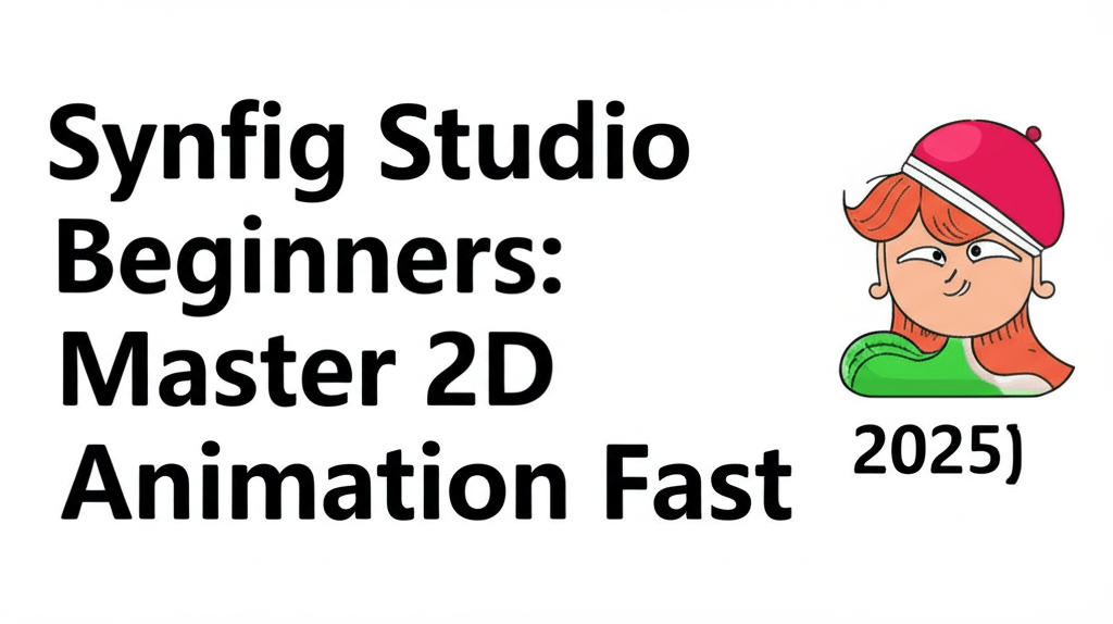 Synfig Studio for Beginners: Master 2D Animation Fast [2025]