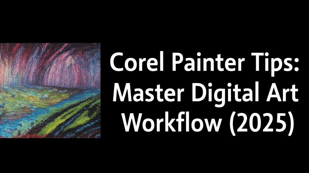 Corel Painter Tips: Master Digital Art Workflow (2025)